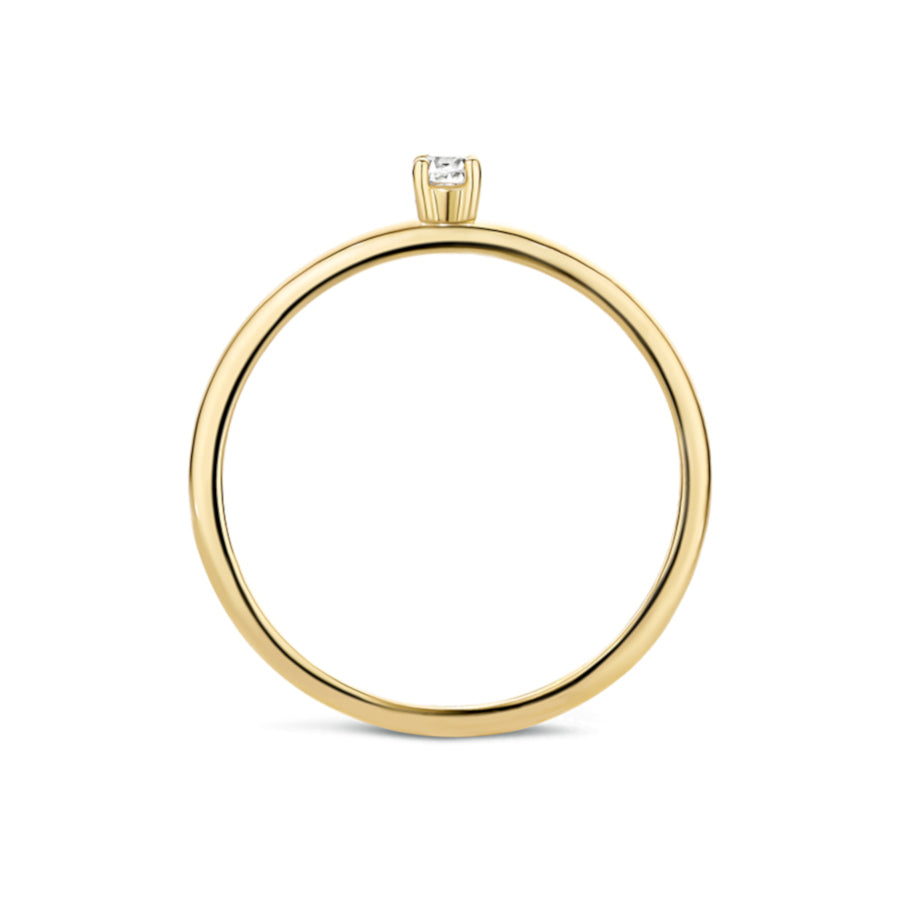 Blush 14 Carat Gold Ring 1200YZI/46 (size: 46)