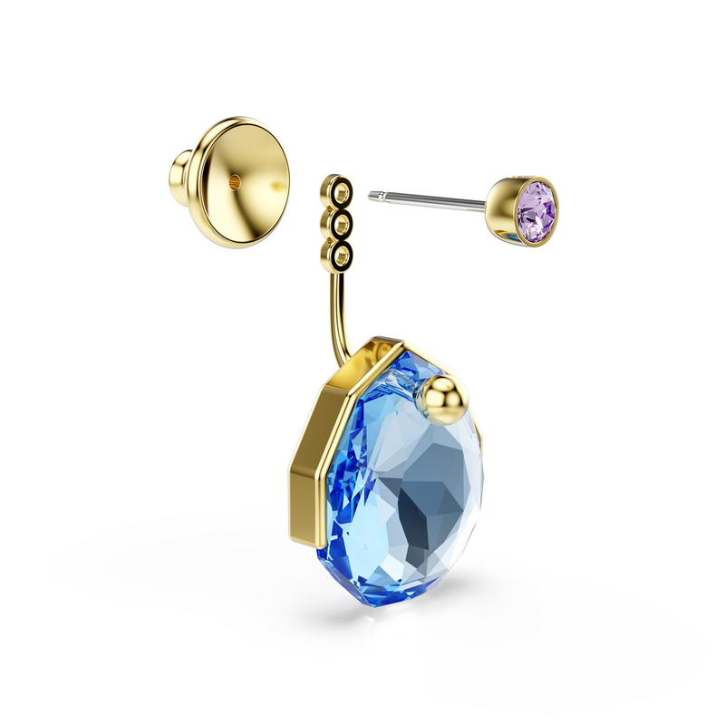 Swarovski Gema Gold Plated Earrings 5737449-zoom-
