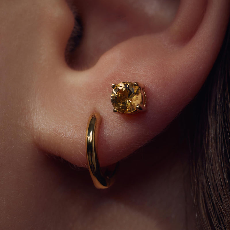 Parte Di Me Santa Maria damen Creolen 585 Vergoldung PDM36060-zoom-