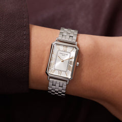 Parte di Me Orologio rectangular ladies watch silver coloured PDM09019