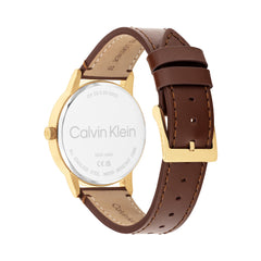 Calvin Klein Linked Wit Heren Horloge 2002-CK25200503