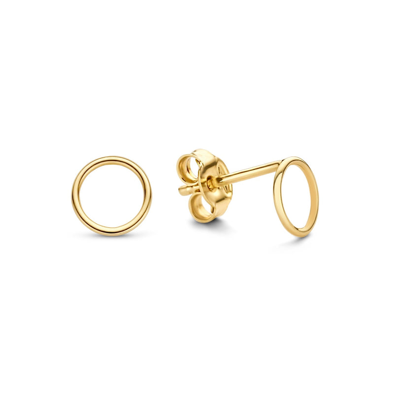 Isabel Bernard Cadeau d'Isabel 14 Karat Gold Halskette und Ohrringe Geschenkset mit Ringen IB90180-zoom-