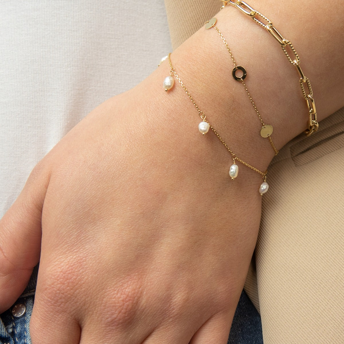 Jackie Gold 14 karat gold Bracelet JKB23.302