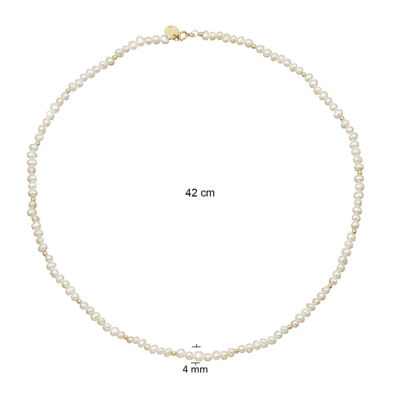 Jackie Gold damen Kette 585 Gold JKN24.408-zoom-