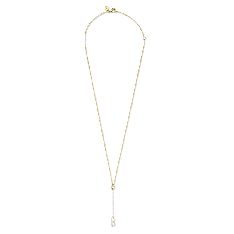 Isabel Bernard Belleville Luna 14 Karat | Gold Halskette IB340024-zoom-