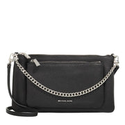 Michael Kors Pckt Black Leather Crossbody bag 2001-A0629563