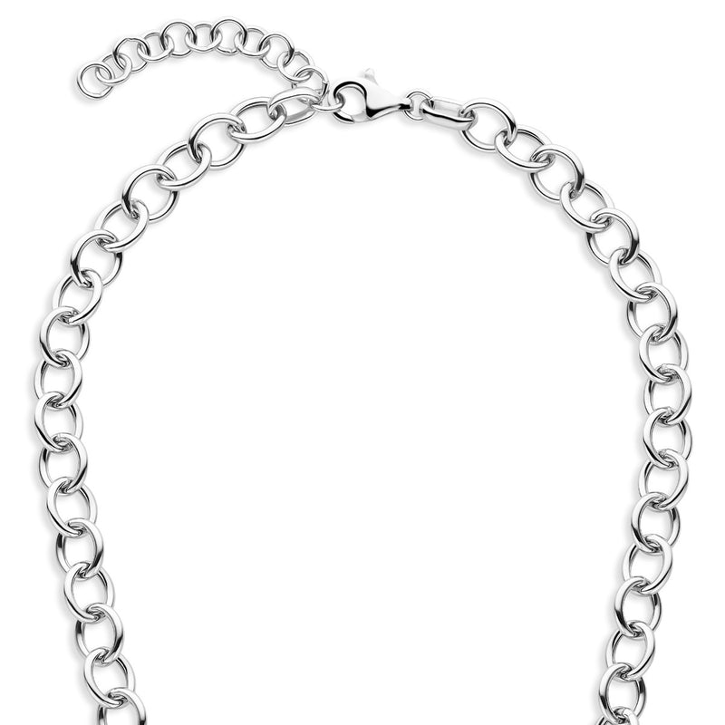 Parte Di Me Bibbiena Poppi Acadia 925 Sterling Silber Link Kette PDM34109-zoom-