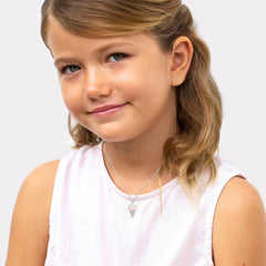 Elli 925 Sterling Silver Necklace with Enamel 2004-BF-0007824-001