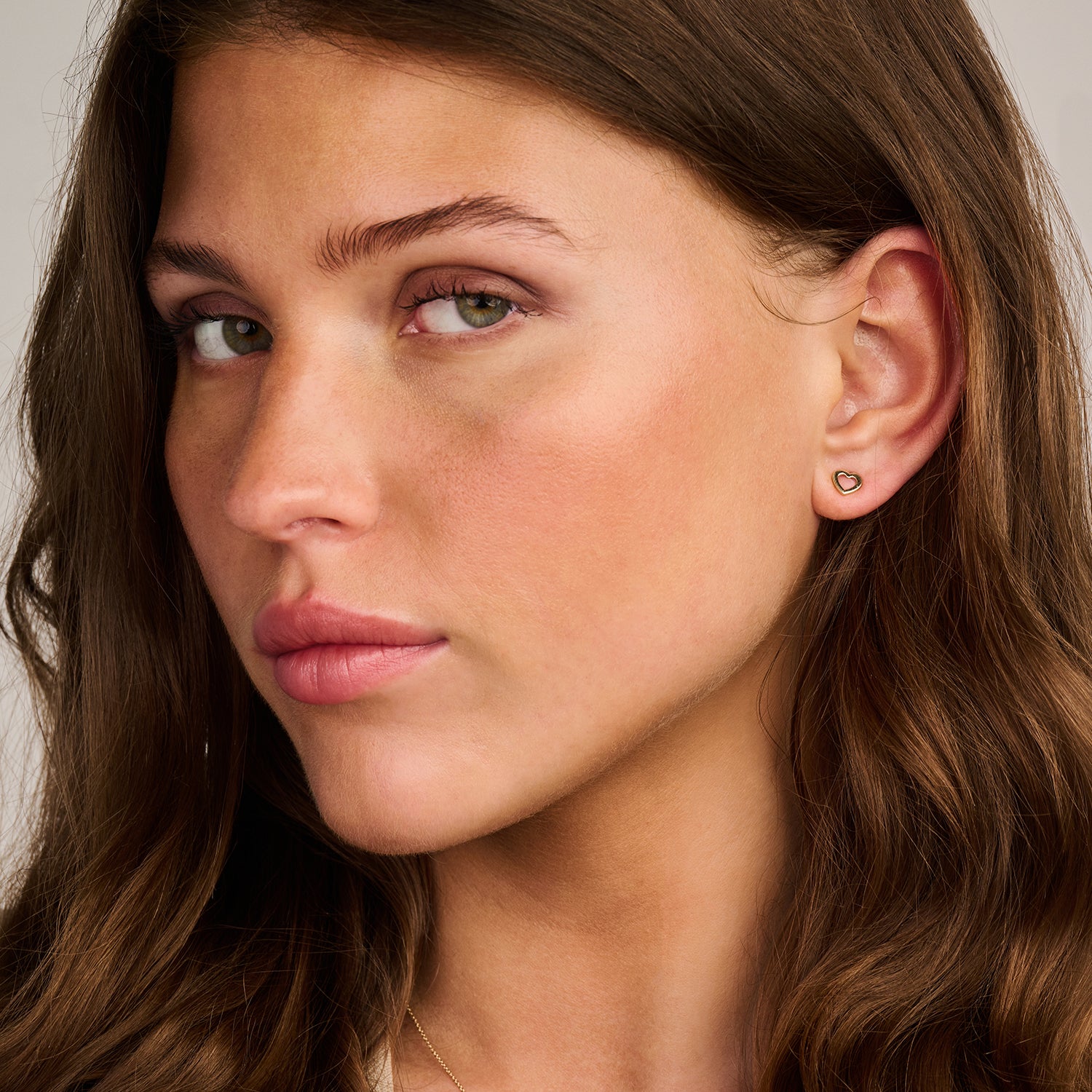 Blush 14 karat gold Ear Studs 7360YGO