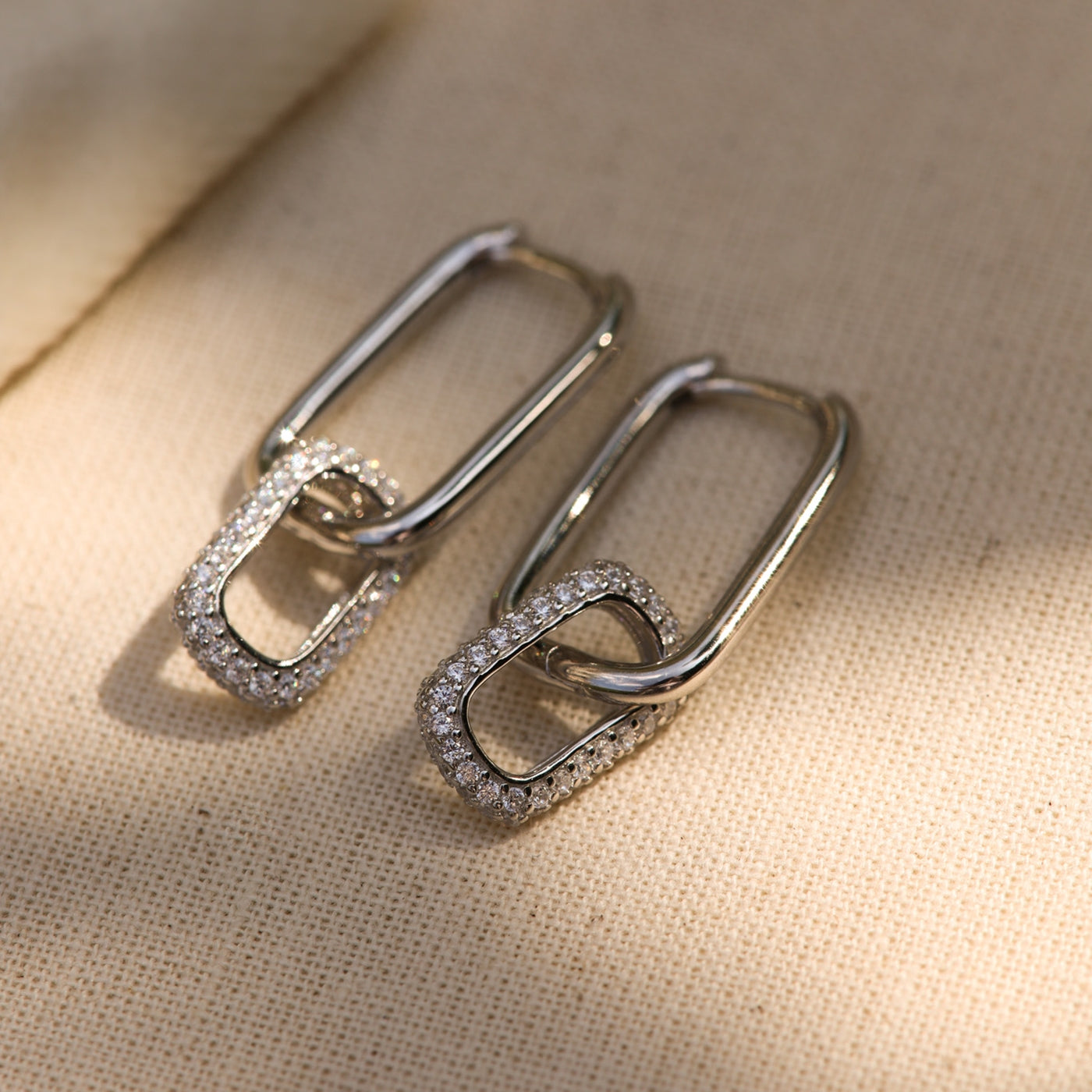 Karma Hoops Silver Hoop Earrings H232S