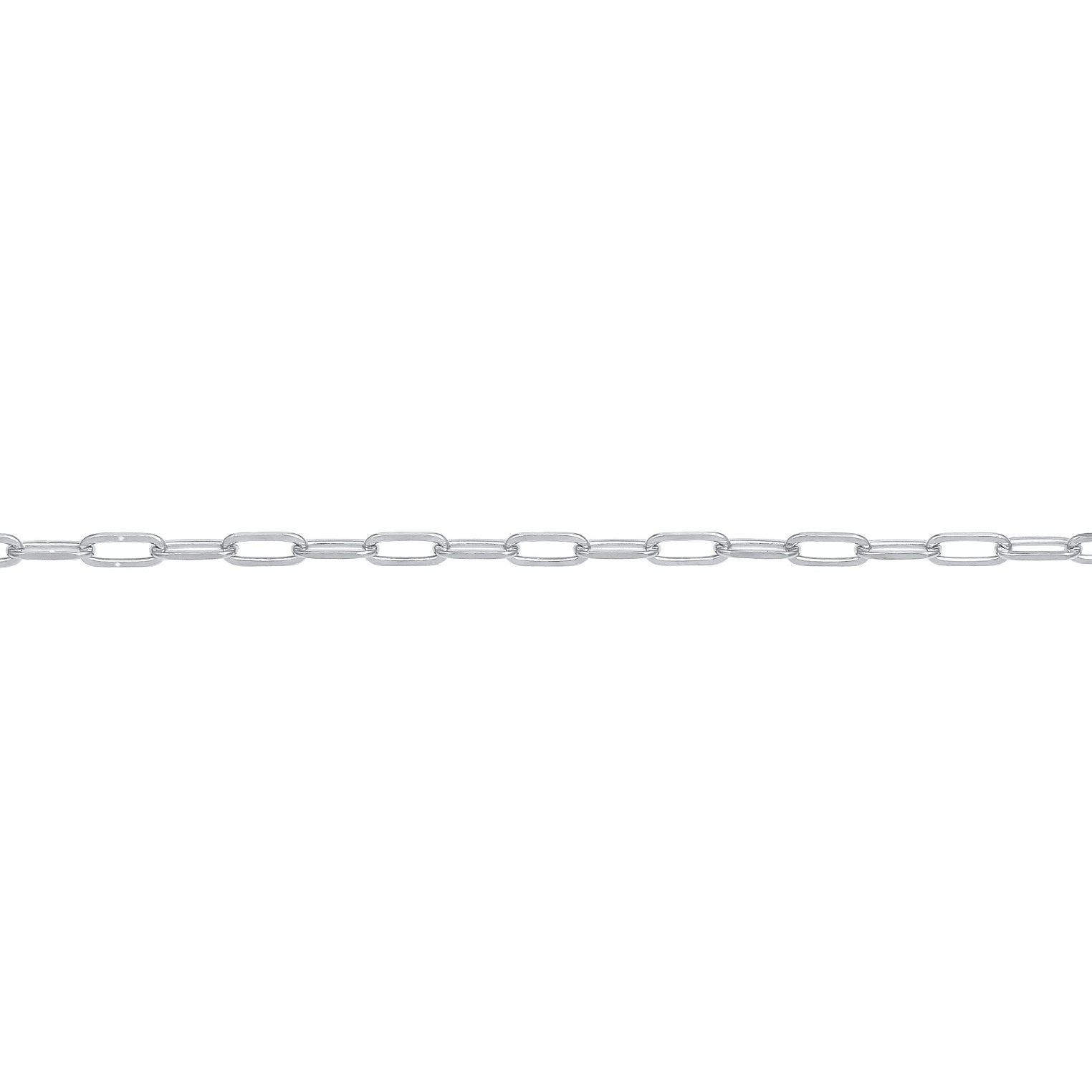 Elli 925 Sterling Silver Link Chain Necklace 2004-BF-0008178-001