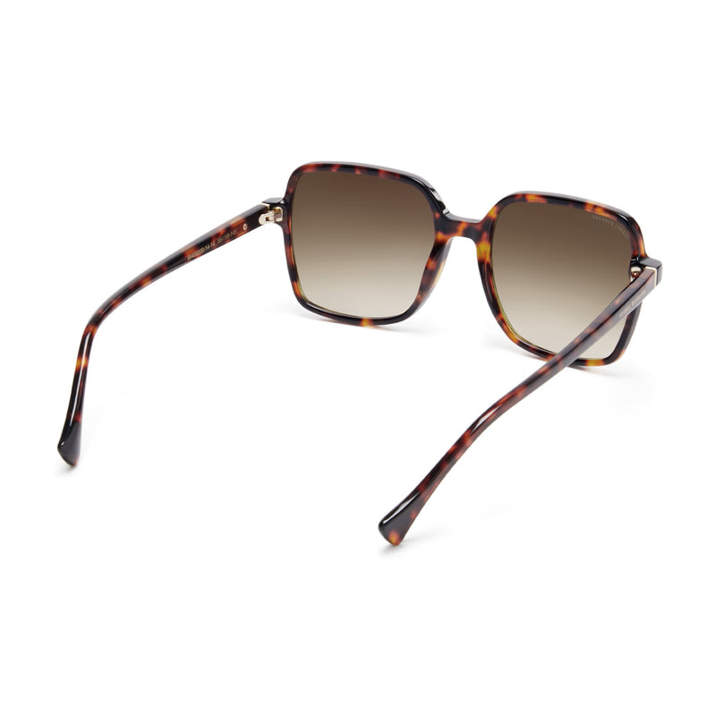 Isabel Bernard La Villette Rene Braun Tortoise Quadratisch Sonnenbrille IB400000-14-14-zoom-