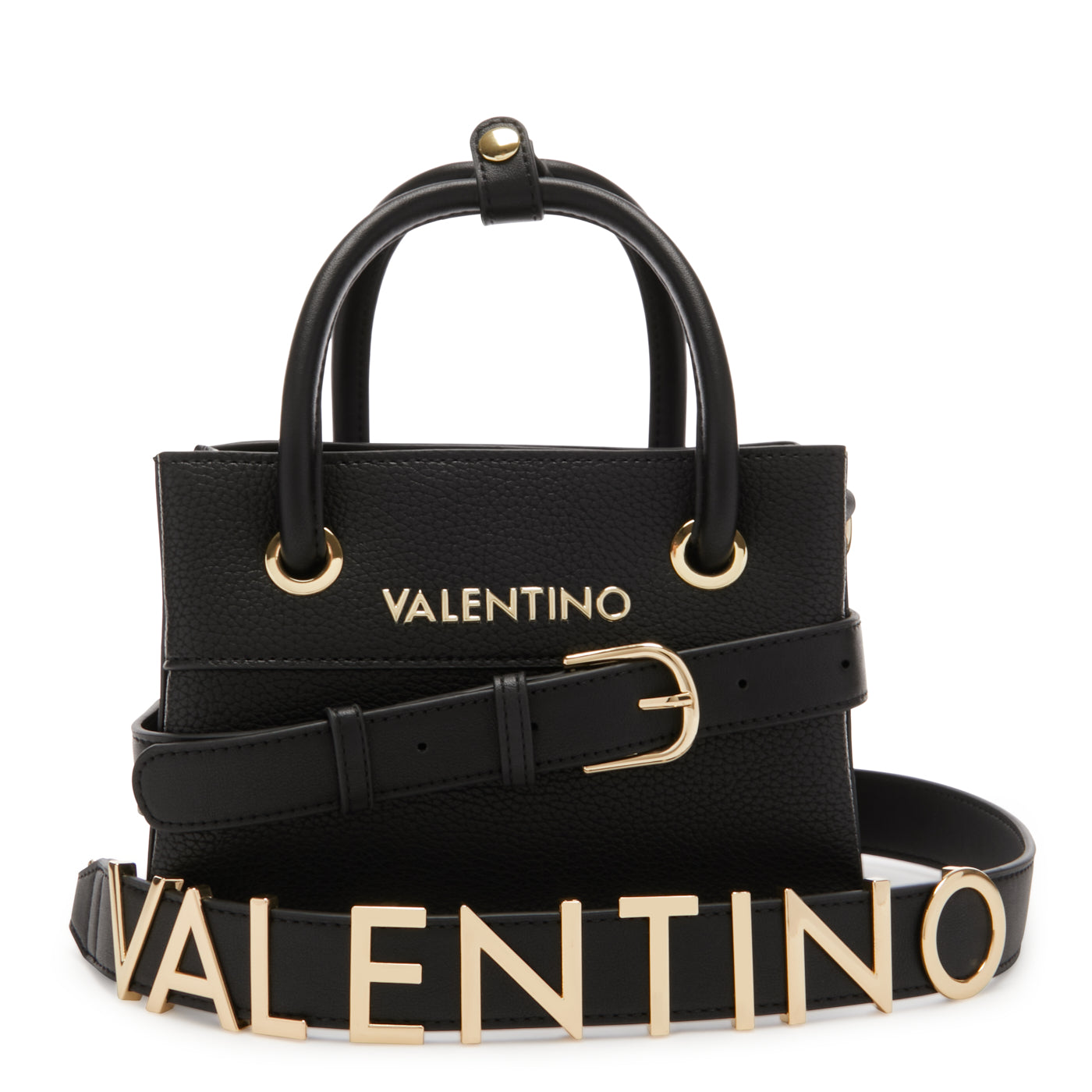Valentino Bags Alexia Black Handbag VBS5A805NERO