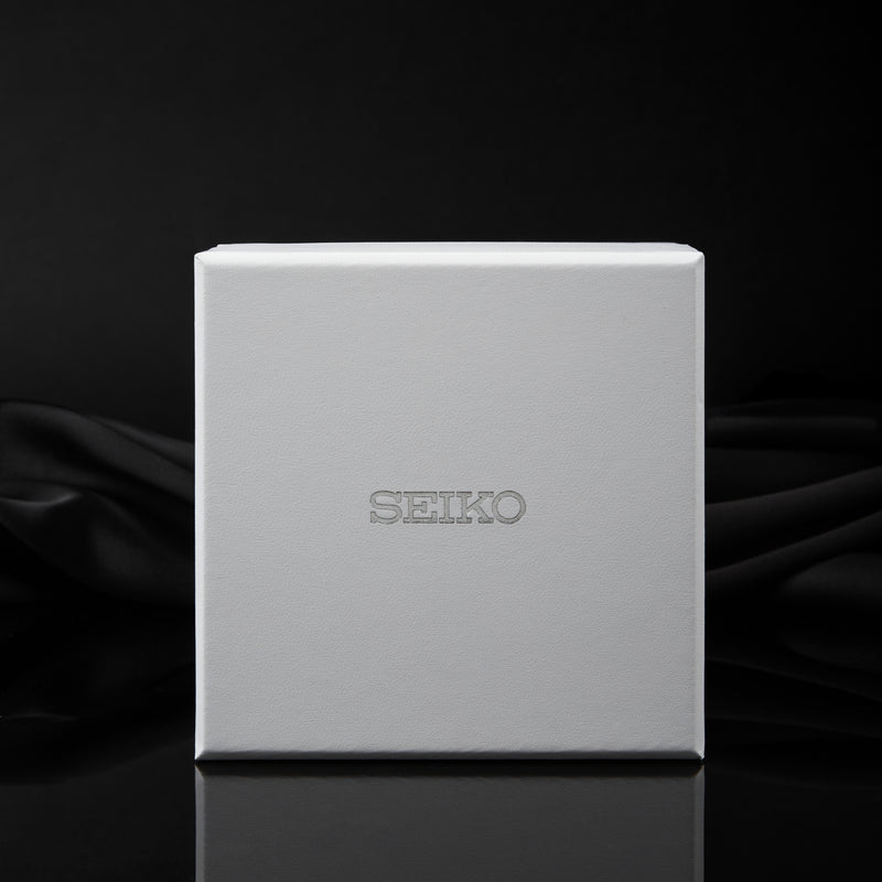 Seiko Chronograph herren Uhr Braun SSB385P1-zoom-