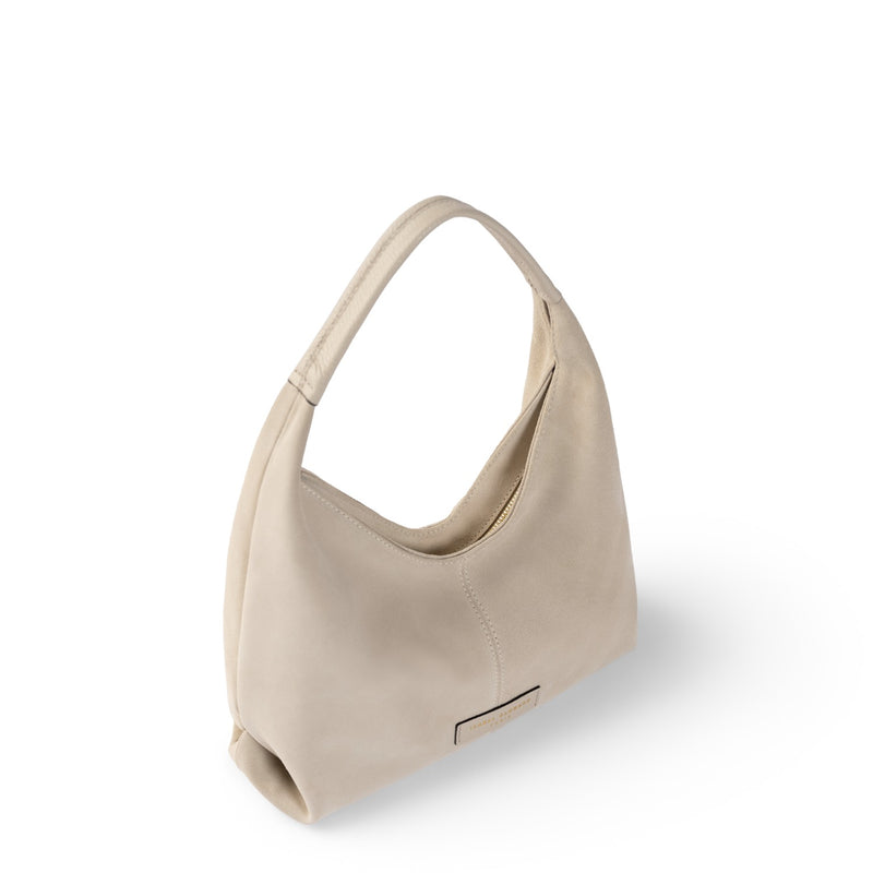 Isabel Bernard Honoré Grace Mini cremefarbene Wildleder-Handtasche IB21132-170-zoom-
