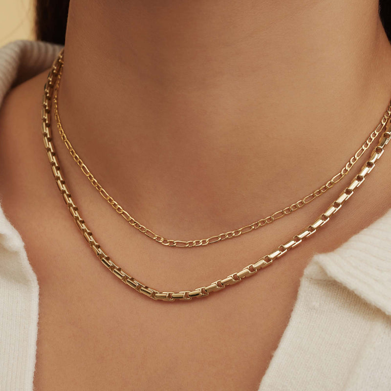 Isabel Bernard Aidee Gigi 14 Karat | Gold Halskette IB340108-zoom-