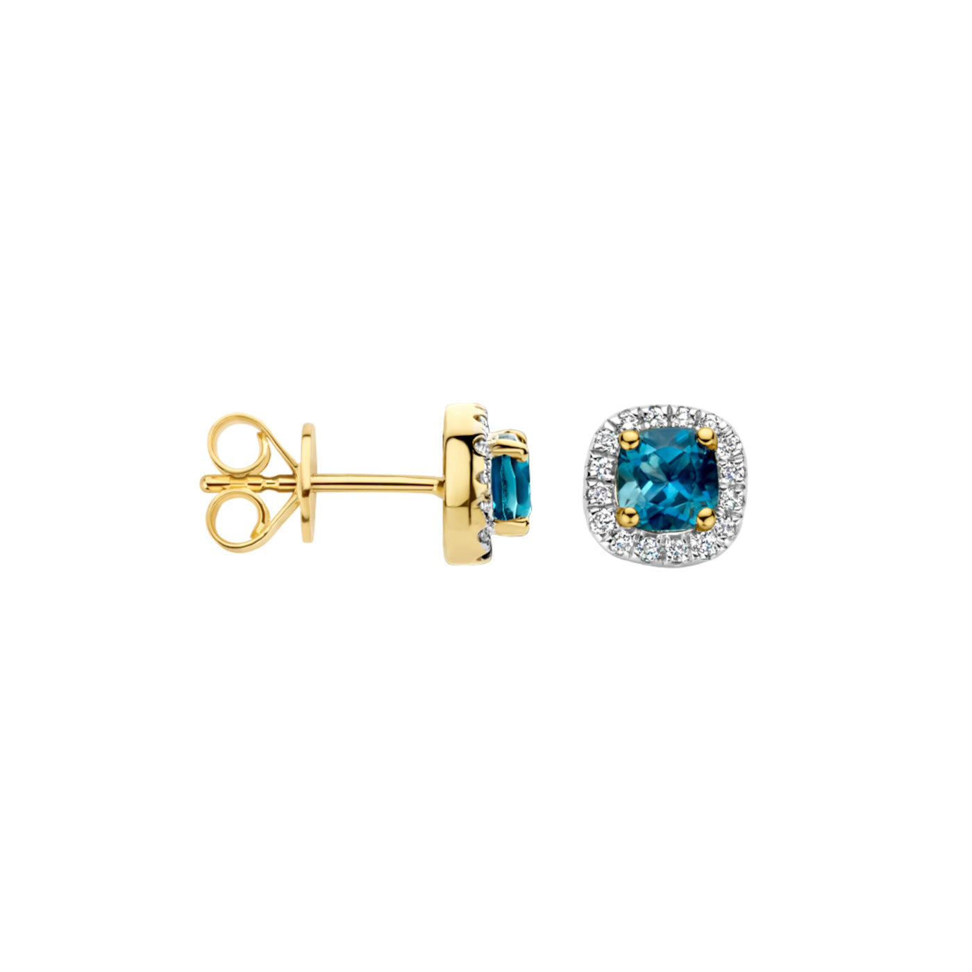 Blush 14 karat gold Ear Stud 7629YDL
