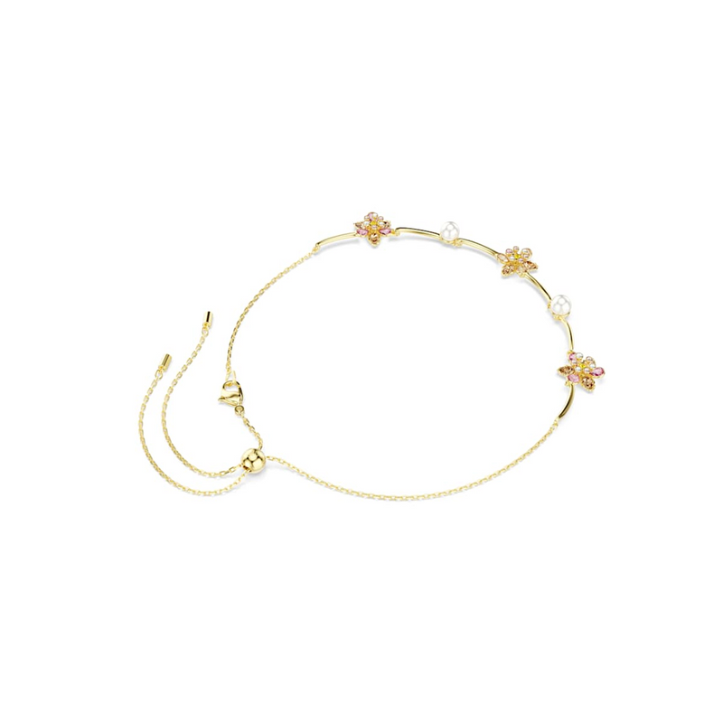 Swarovski Idyllia Goldfarbene Halskette 5732388-zoom-