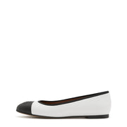Isabel Bernard Vendôme Ynes Weiß Kalbsleder Ballerinas IB51011-071-36