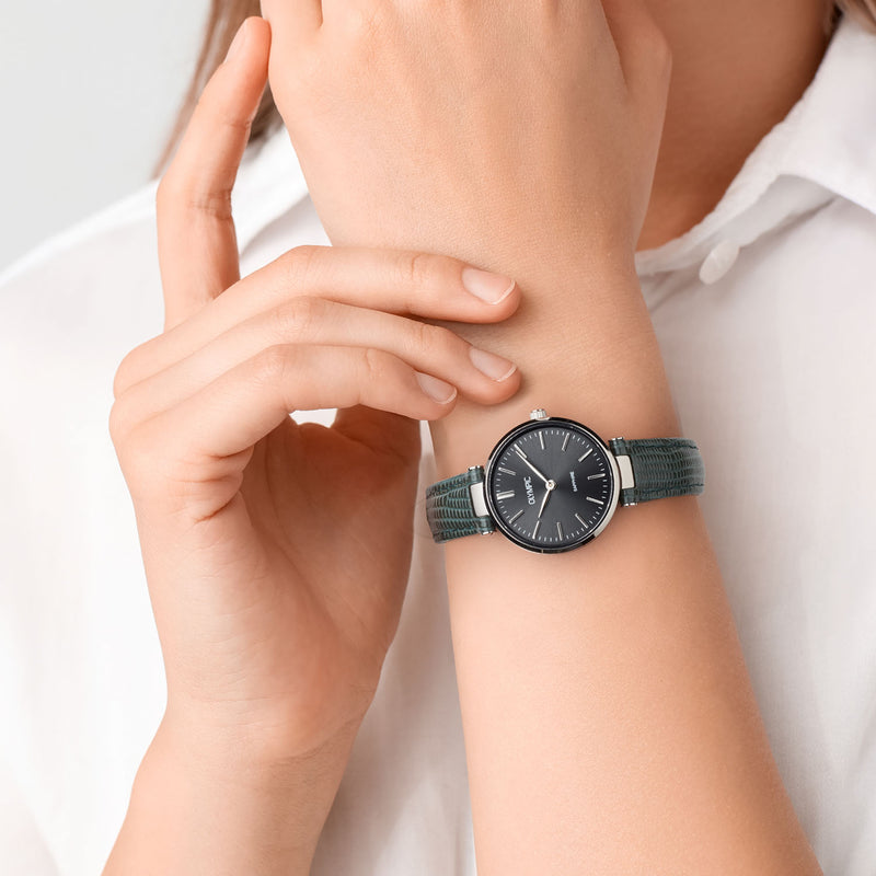 Olympic Titanium Grey Women's Watch OL80DTL002-zoom-