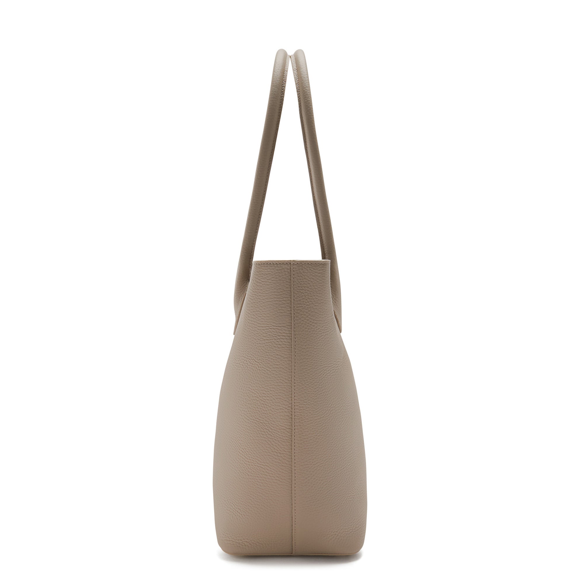 Isabel Bernard Honoré Lysanne Taupe Calfskin Shopper IB25023
