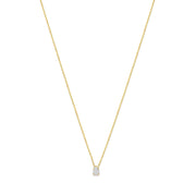 Isabel Bernard De la Paix Eloise 14 karat gold necklace with diamond 0.15 carat IBD350026