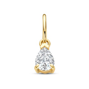 Isabel Bernard Le Marais Tropfenförmige Zirkonia 14 Karat Gold Anhänger IB350062