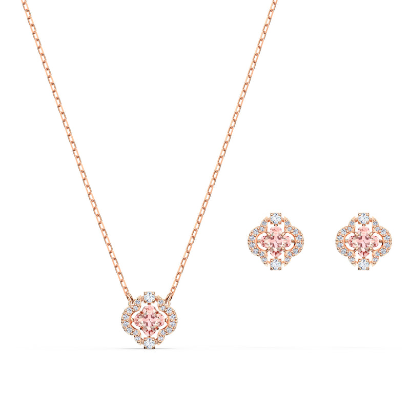 Swarovski Sparkling damen Ohrringe Roségold 5516488-zoom-