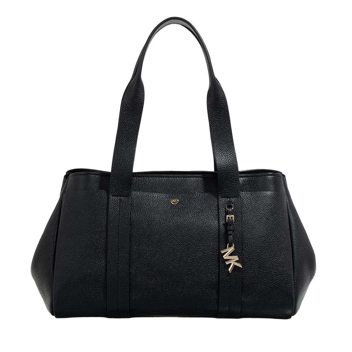 Michael Kors Romee Black Leather Shoulder bag 2001-A0542937