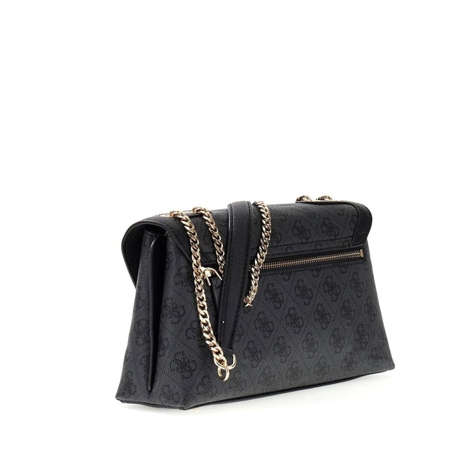 Guess Lindsey Coal Logo Lindsey Convertible Crossbody Bag HWSG97-49210-CLO