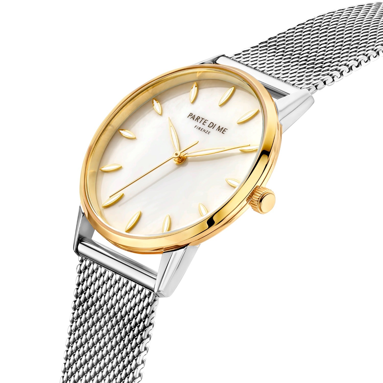 Parte Di Me Orologio round ladies watch gold and silver coloured PDM09051