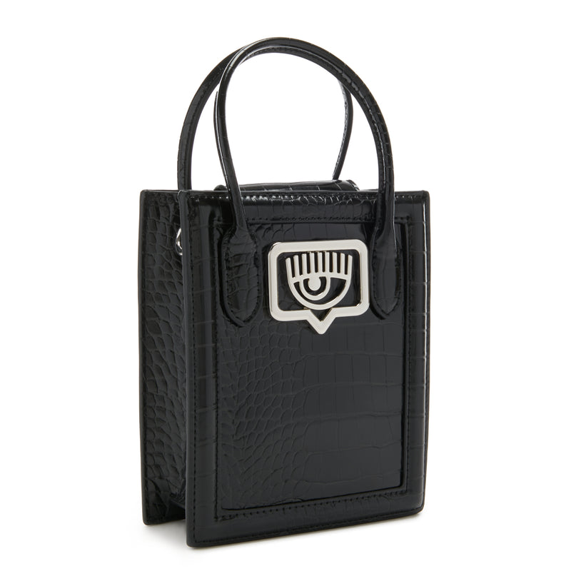 Chiara Ferragni Eyelike damen Umhängetasche Schwarz 75SB4BB8-ZS728-899-zoom-