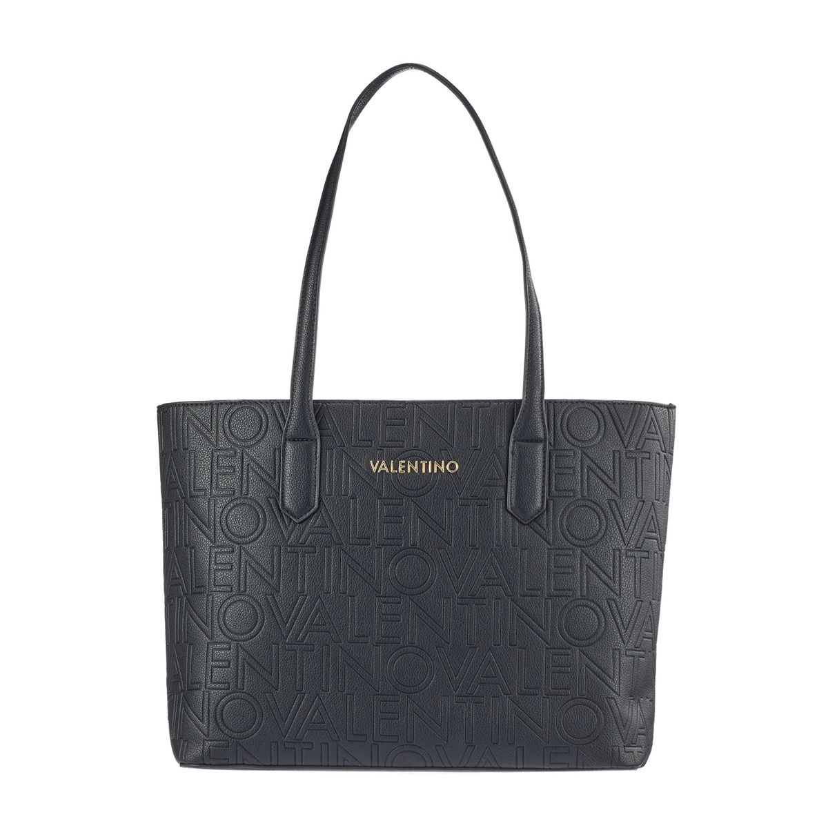 Valentino Bags Pansy Black Shopper VBS8PG01NERO