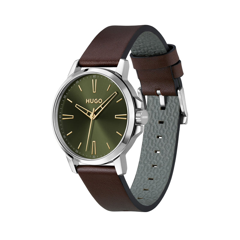 Hugo Boss #SMOOTH Silberne Herrenuhr HU1530418-zoom-