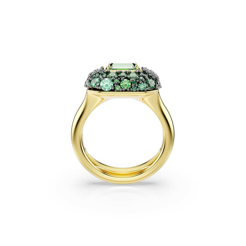 Swarovski Sublima Glam Ring in Goldoptik mit rotem Kristall 5759920-zoom-