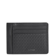 Calvin Klein Minimalism herren Kartenhalter Schwarz K50K51090601O