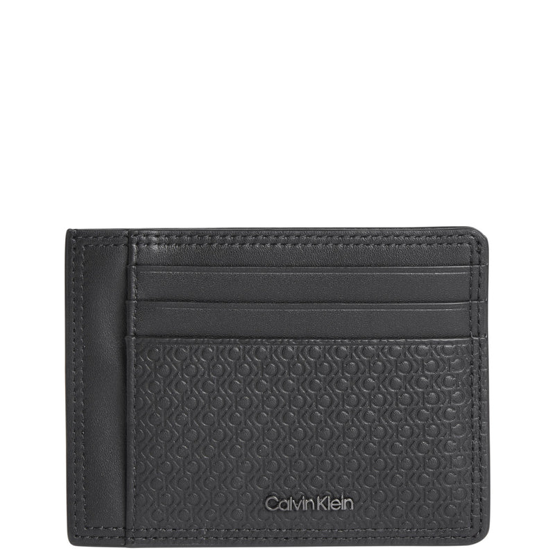 Calvin Klein Minimalism herren Kartenhalter Schwarz K50K51090601O-zoom-