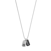 G-Star M-Tag Silberfarbene Halskette GSJ.101.02