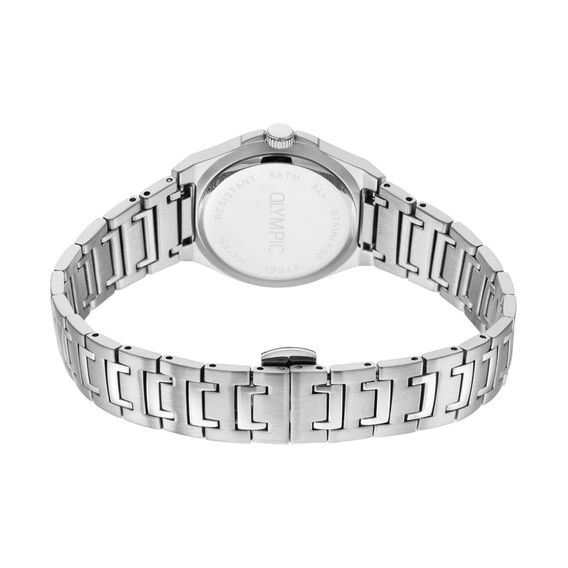 Olympic Momentum Silberne Damenuhr OL66DSS025-zoom-