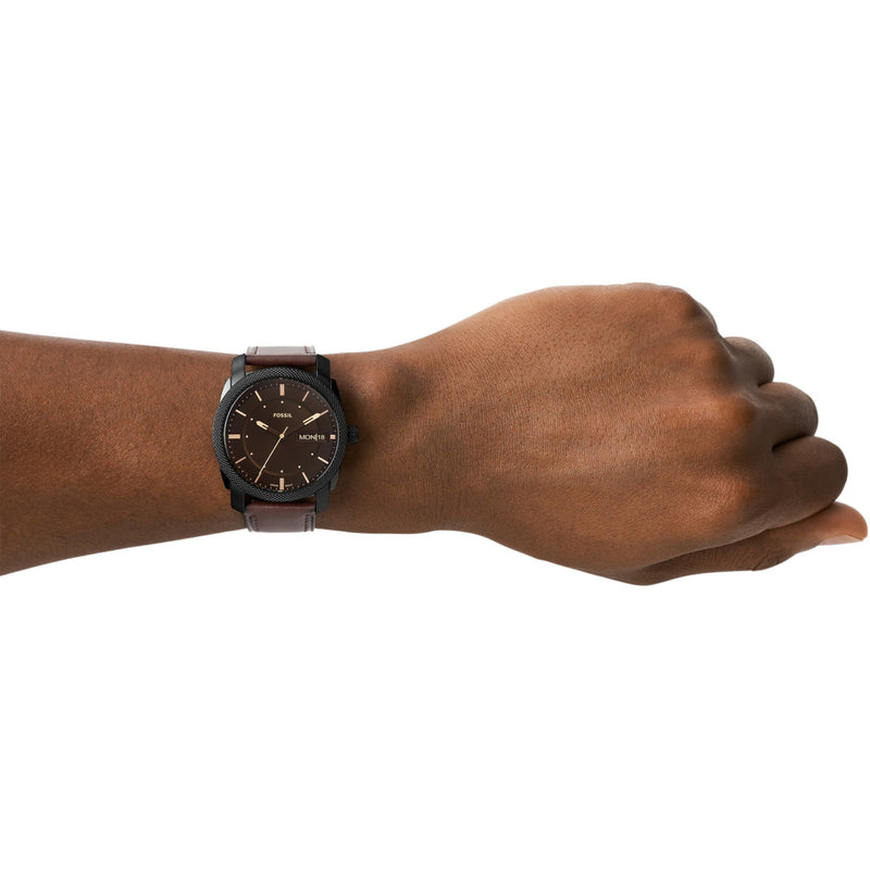 Fossil Machine herren Uhr Braun FS5901-zoom-