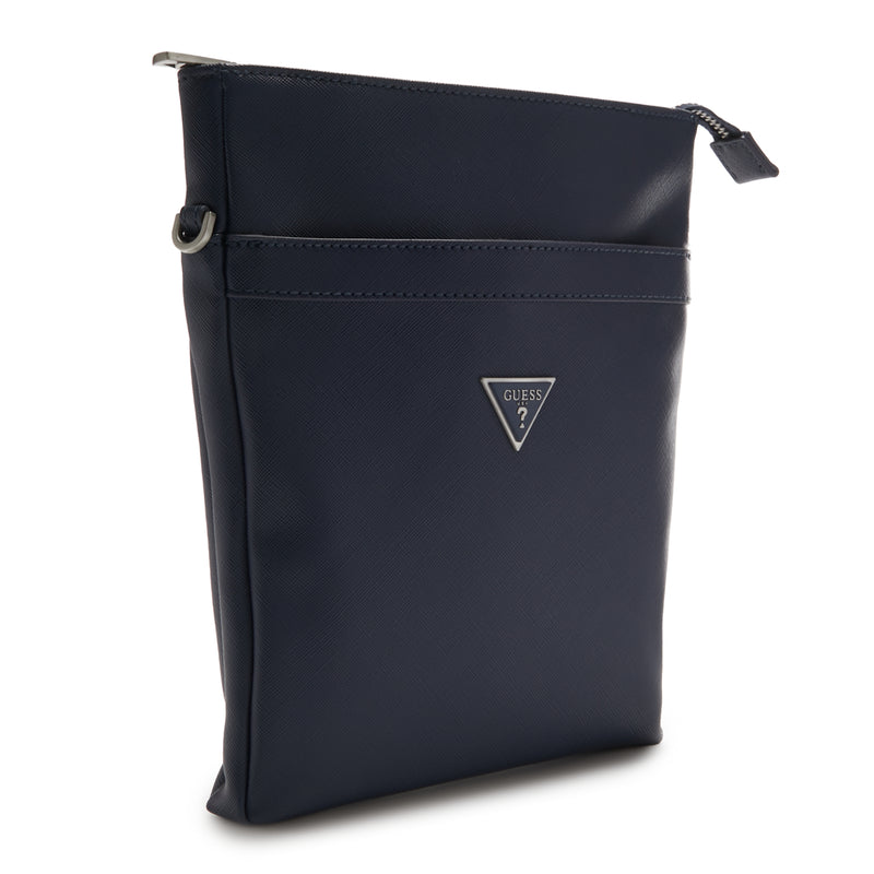 GUESS Certosa herren Umhängetasche Blau HMECSA-P3199-BLU-zoom-