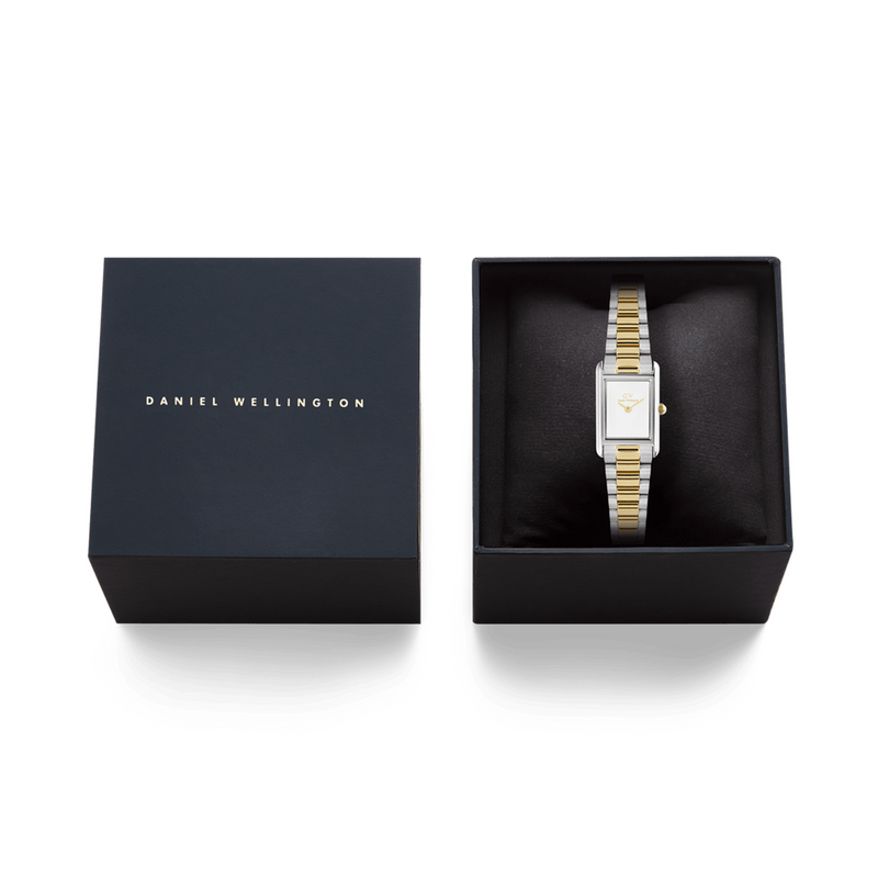 Daniel Wellington Bound Mini 3-Link Bicolor Damen Uhr DW00100932-zoom-