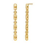 Michael Kors Astor Goldfarbene Ohrhänger MKC171000710