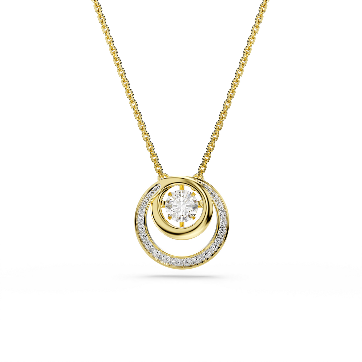 Swarovski Hyperbola Gold Plated Necklace 5738248