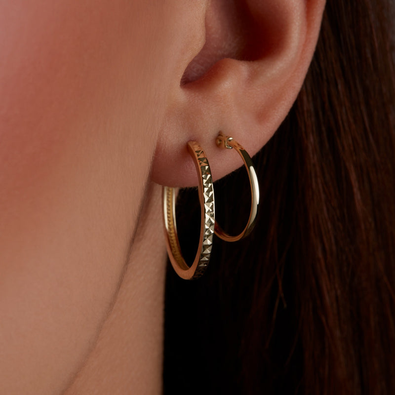 Beloro Jewels Regalo d'Amore 9 Karat Gold Ohrringe Geschenkset BO90032-zoom-