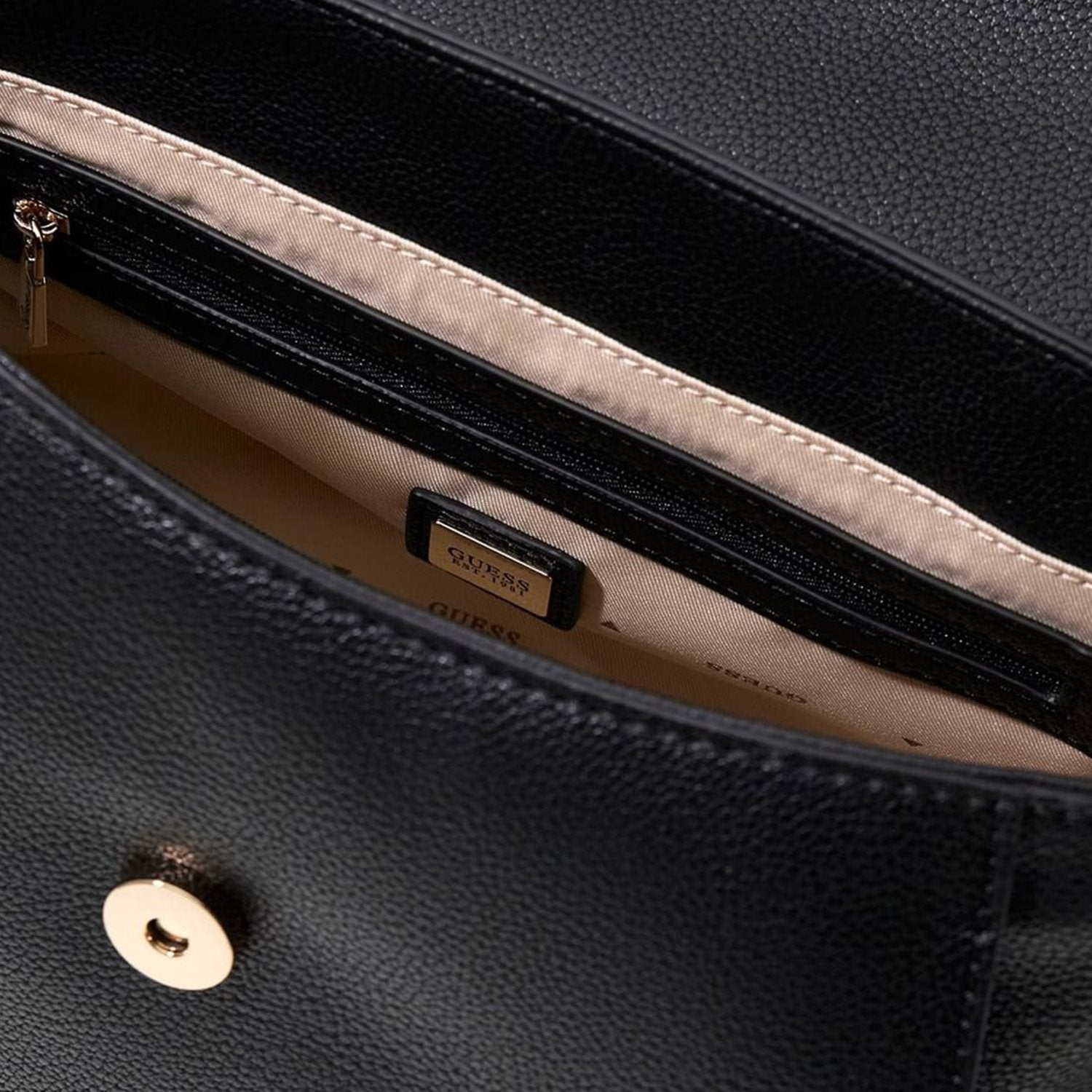 Guess Devon Black Top Handle Bag HWBG97-45200-BLA
