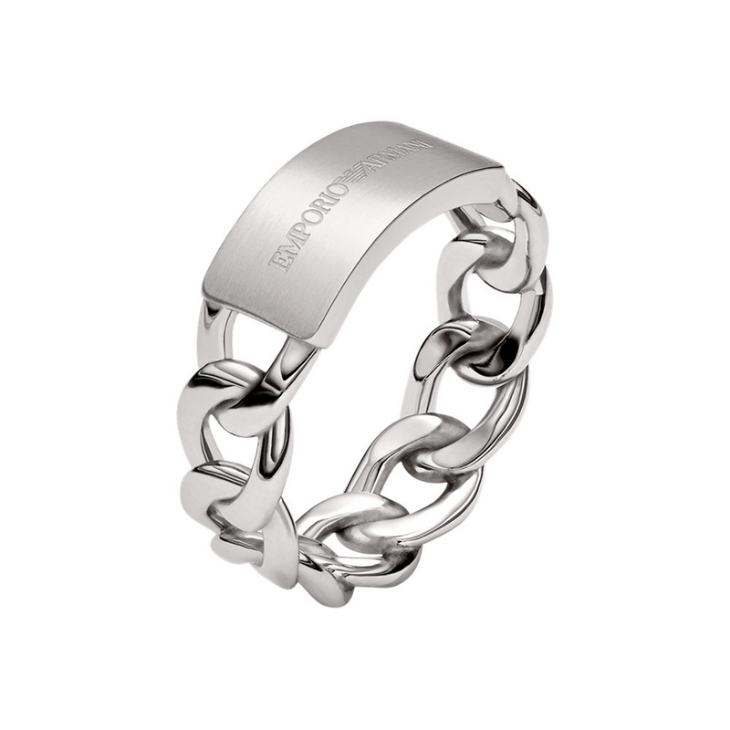 Emporio Armani Stainless Steel Men's Ring EGS3305040-11-zoom-