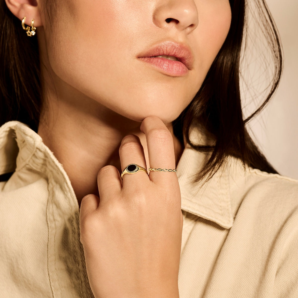 Blush 14 karat gold Ring 1220YGO-56