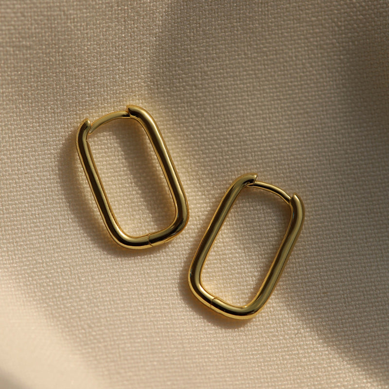 Karma 925 Sterling Silberen Goldfarbene Sun Kissed Earparty EPV06GP-zoom-