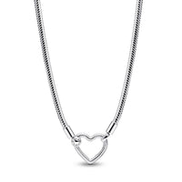 Pandora Moments 925 Sterling Silver Necklace 393377C00-45